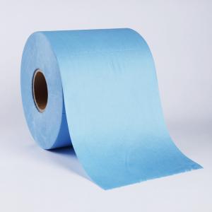 rollo de tela no tejida azul proveedor