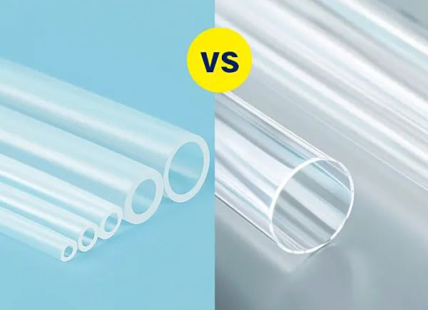 ¡5 diferencias clave! Tubo de PFA ultralimpio vs. tubo de PFA convencional