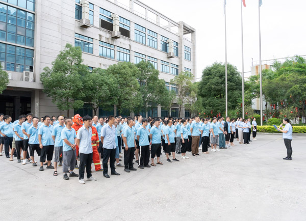 Pay attention to fire protection and cherish life | Baoshili carries out 2025 summer fire drill